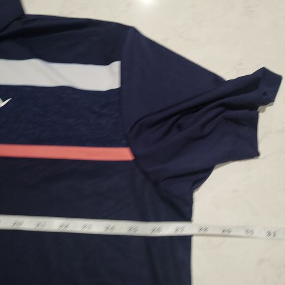 Callaway Opti-Dri Swing Tech UPF 50 Striped Performance Golf Pique Polo 2XL NWOT - Picture 3 of 10